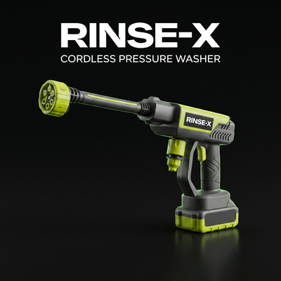 Rinse-X™ Cordless Pressure Washer