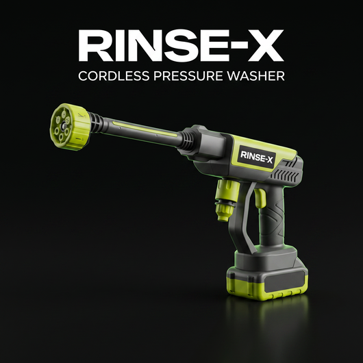 Rinse-X™ Cordless Pressure Washer