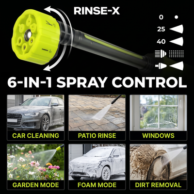 Rinse-X™ Cordless Pressure Washer