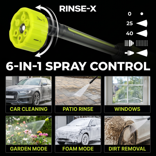 Rinse-X™ Cordless Pressure Washer