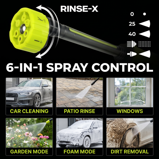 Rinse-X™ Cordless Pressure Washer